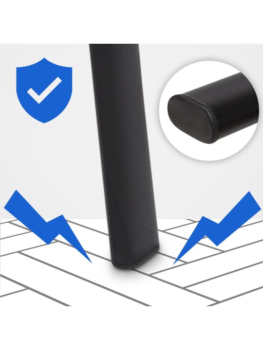 Besøgsstol Ken stof, orange