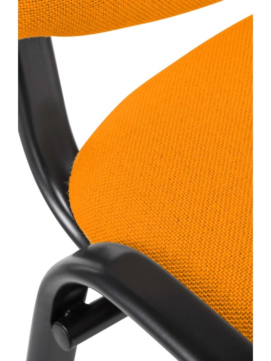 Besøgsstol Ken stof, orange