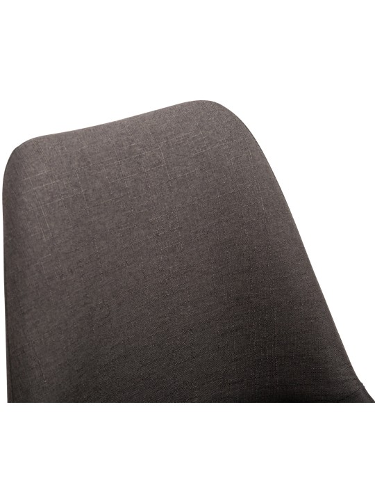 Stol Maverick W stof, mørkegrå