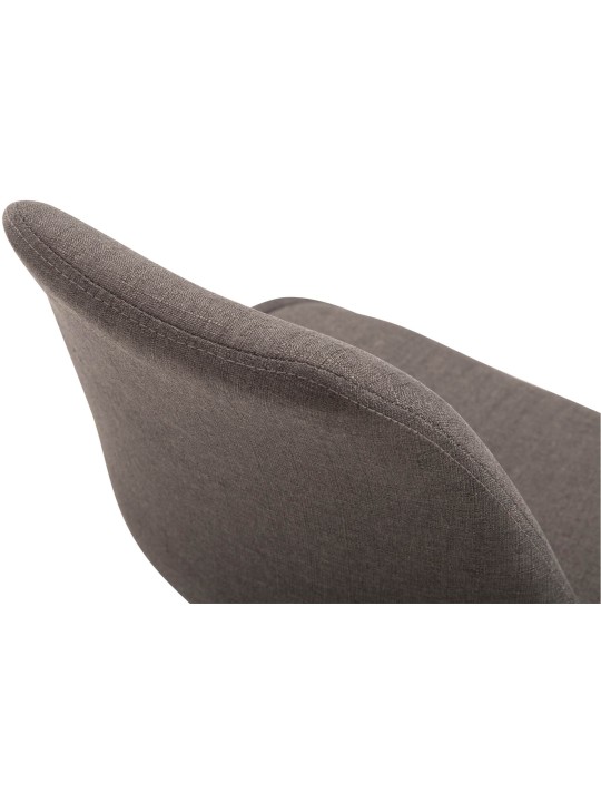 Stol Maverick C stof, mørkegrå