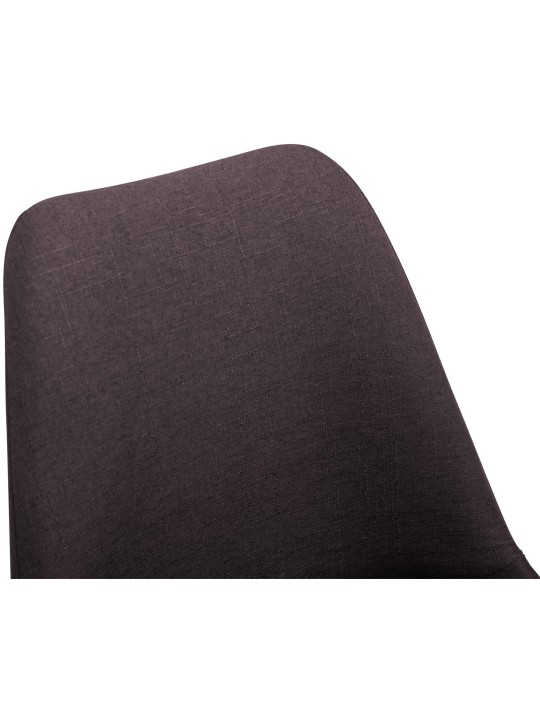 Stol Maverick C stof, brun