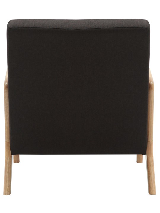 Lænestol Hibbing stof, brun