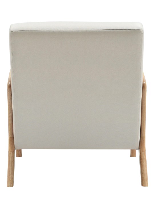 Lænestol Hibbing stof, creme