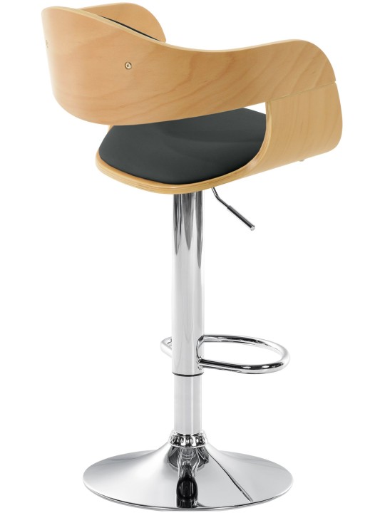 Barstol Kingston C, natur/sort