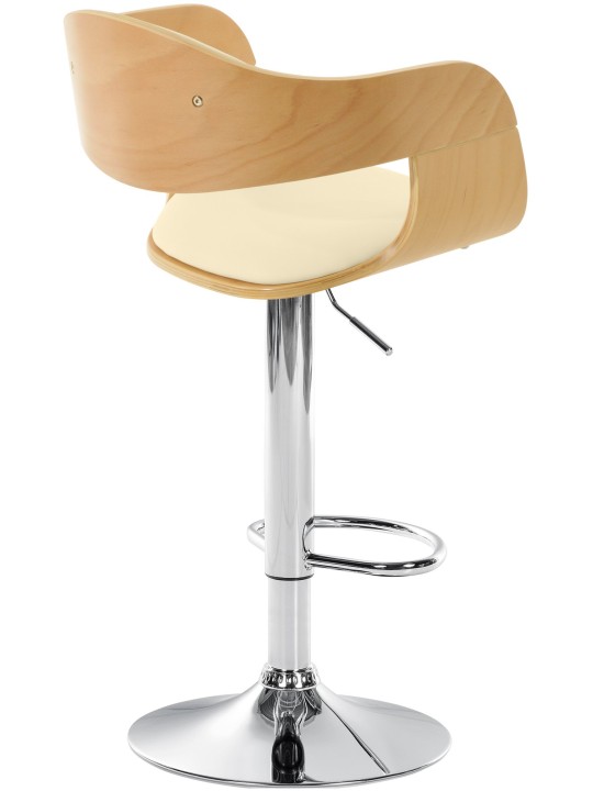 Barstol Kingston C, natur/creme