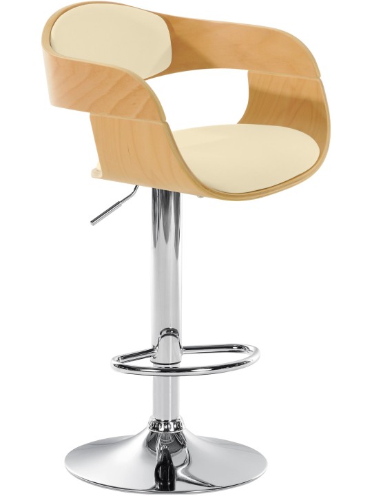 Barstol Kingston C, natur/creme