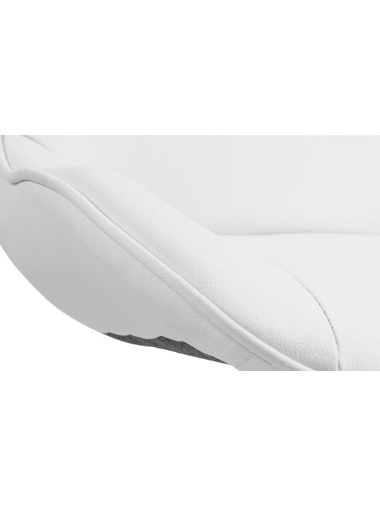 Barstol Vonore imiteret læder, hvid