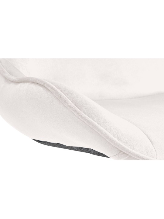 Barstol Vonore fløjlskrom, creme