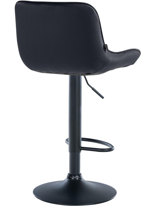Barstol Vonore velvet, sort