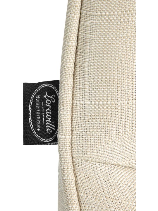 Barstol Vonore stof krom, creme Barstol Vonore stof krom, creme