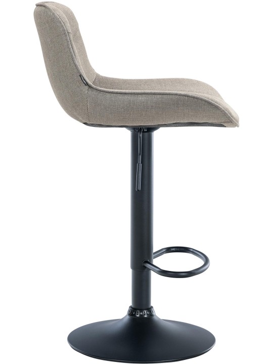 Barstol Vonore stof, taupe