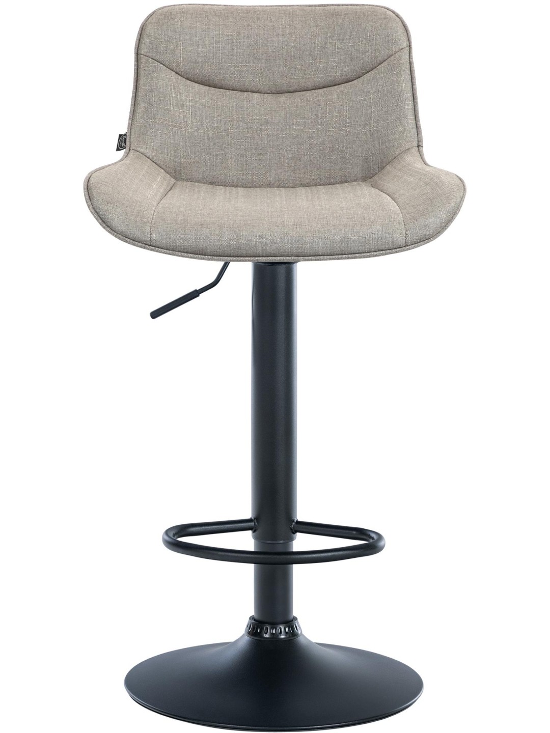 Barstol Vonore stof, taupe