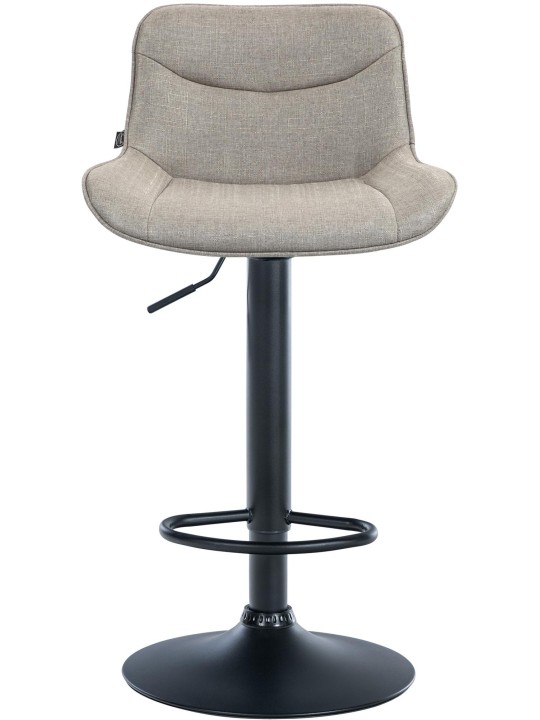 Barstol Vonore stof, taupe