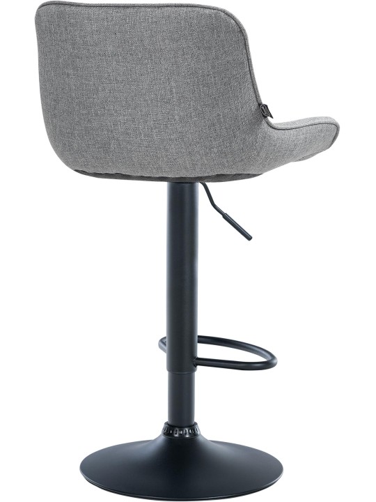 Barstol Vonore stof, grå