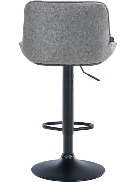 Barstol Vonore stof, grå