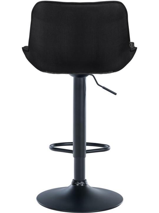 Barstol Vonore stof, sort