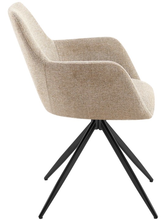 Spisestuestol Olema stof, taupe Spisestuestol Olema stof, taupe