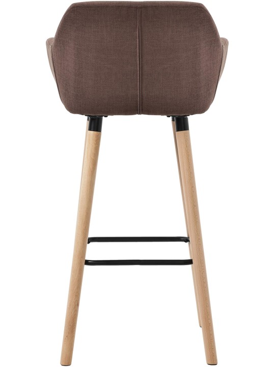 Barstol Grant stof, kaffe Barstol Grant stof, kaffe