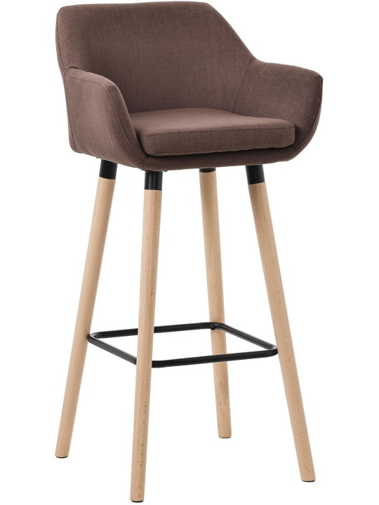 Barstol Grant stof, kaffe Barstol Grant stof, kaffe