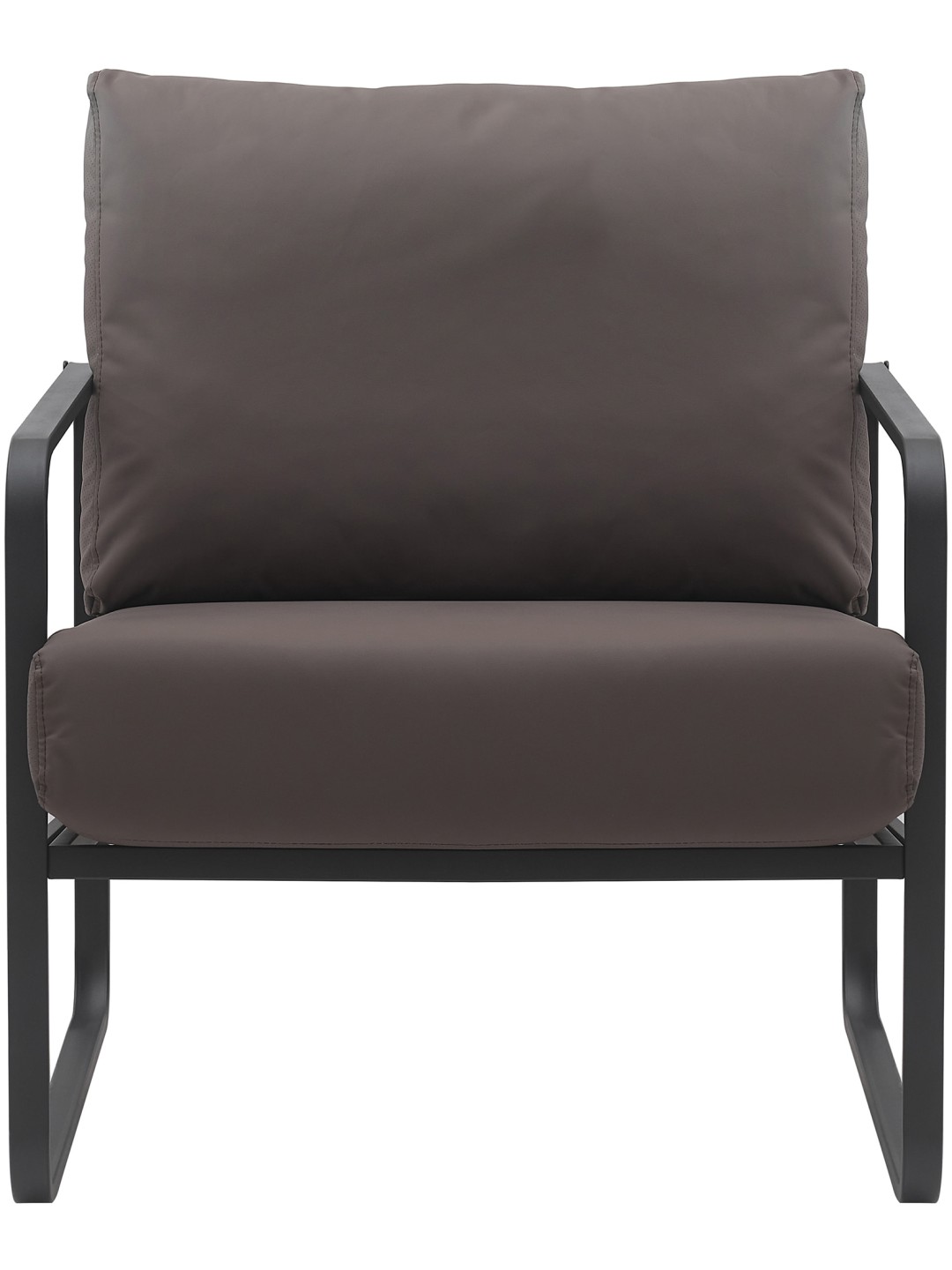 Liggestol Manea imiteret læder, brun