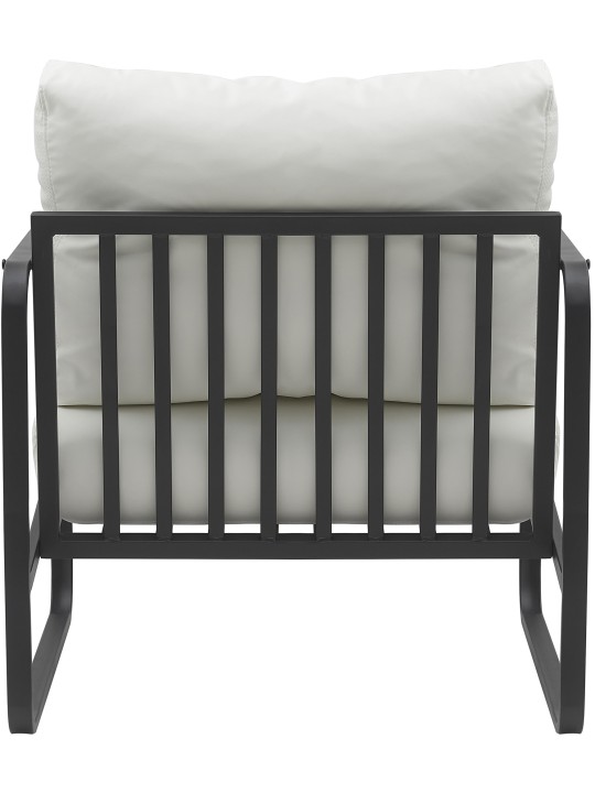 Liggestol Manea imiteret læder, hvid Liggestol Manea imiteret læder, hvid