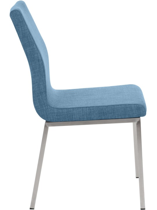 Spisestuestol Colmar STOF, blå