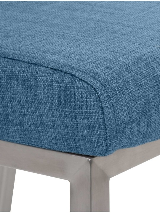 Spisestuestol Colmar STOF, blå