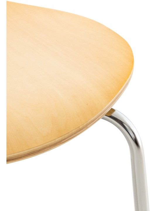 Sæt med 2 besøgende stol Diego, natur Sæt med 2 besøgende stol Diego, natur