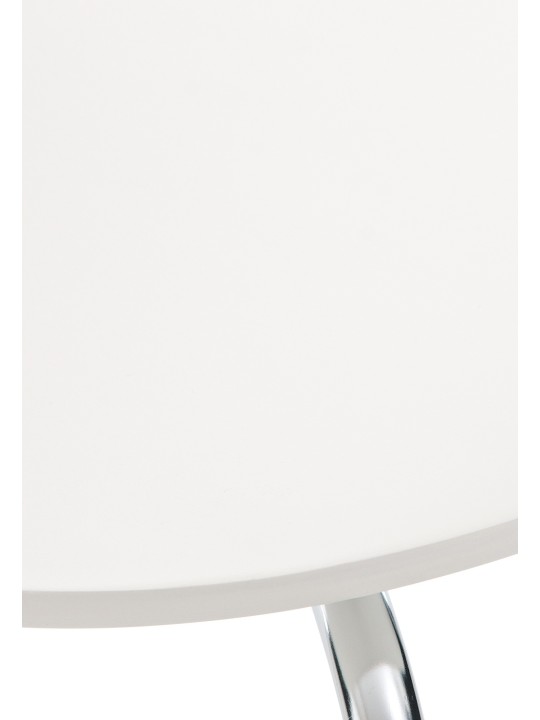 Sæt med 4 besøgsstole Diego, hvid