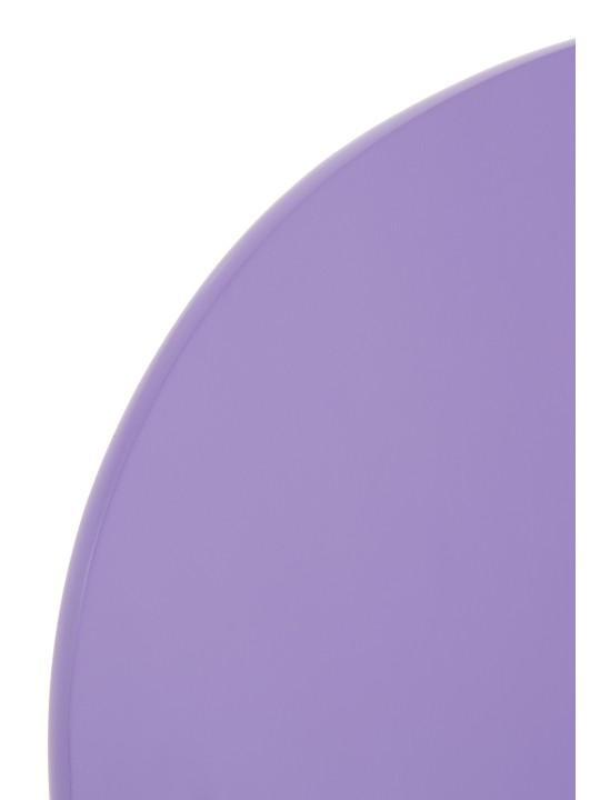 Sæt med 4 besøgsstole Diego, lilla