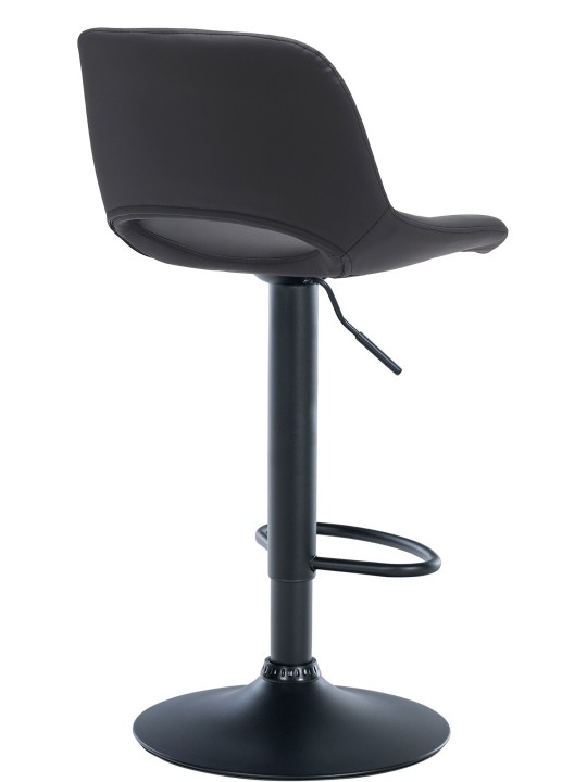 Barstol Camden imiteret læder, sort Barstol Camden imiteret læder, sort