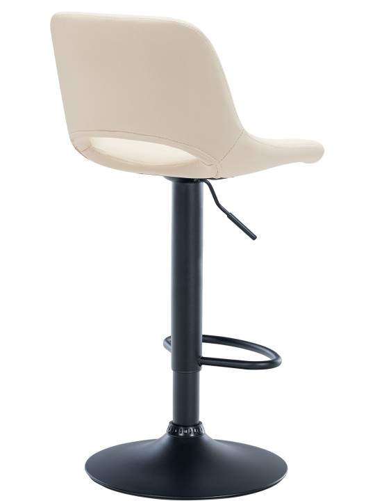 Barstol Camden imiteret læder, creme