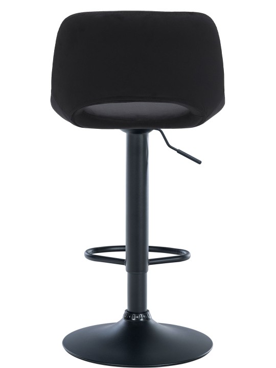 Barstol Camden fløjl, sort Barstol Camden fløjl, sort