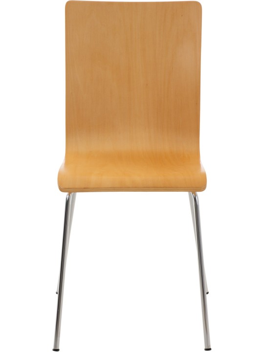 Sæt med 4 Pepe besøgsstole, natur Sæt med 4 Pepe besøgsstole, natur