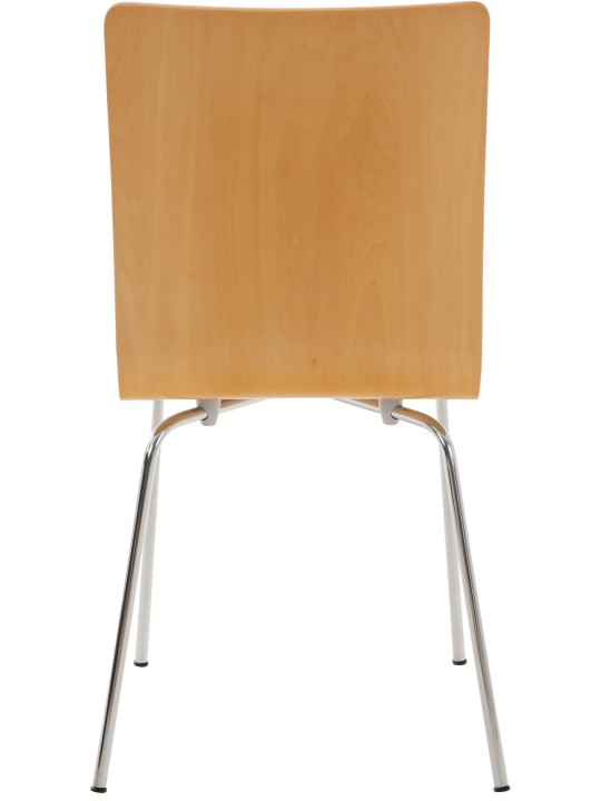 Sæt med 4 Pepe besøgsstole, natur Sæt med 4 Pepe besøgsstole, natur