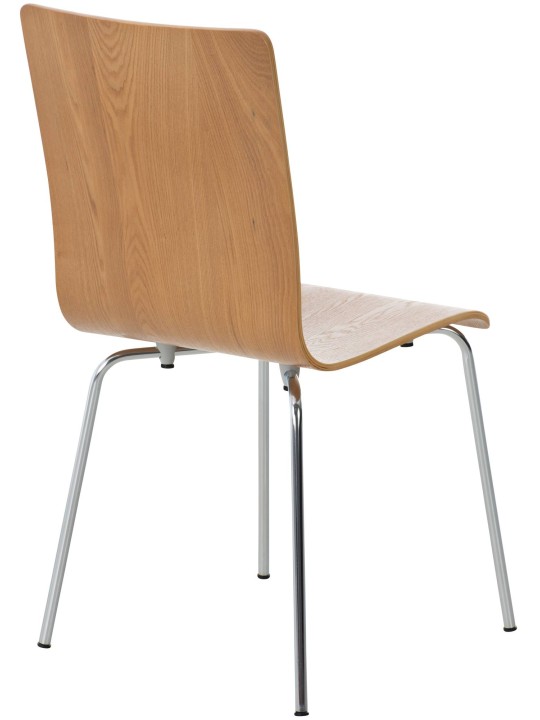 Sæt med 4 Pepe besøgsstole, eg