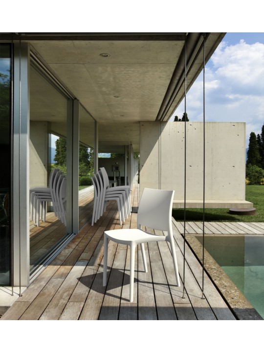 Stol Maya, lysegrå Stol Maya, lysegrå