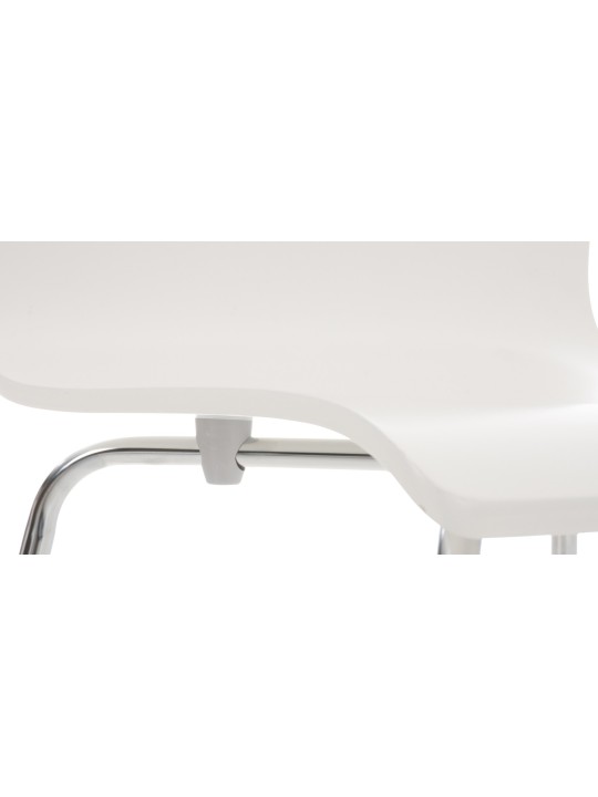 Sæt med 2 Pepe besøgsstole, hvid