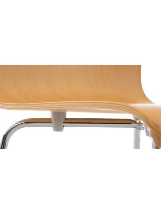 Sæt med 2 Pepe besøgsstole, natur Sæt med 2 Pepe besøgsstole, natur