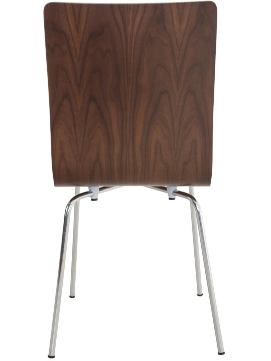 Sæt med 2 Pepe besøgsstole, valnød