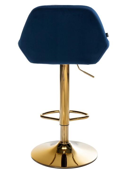 Barstol Braga Gold Velvet, blå Barstol Braga Gold Velvet, blå