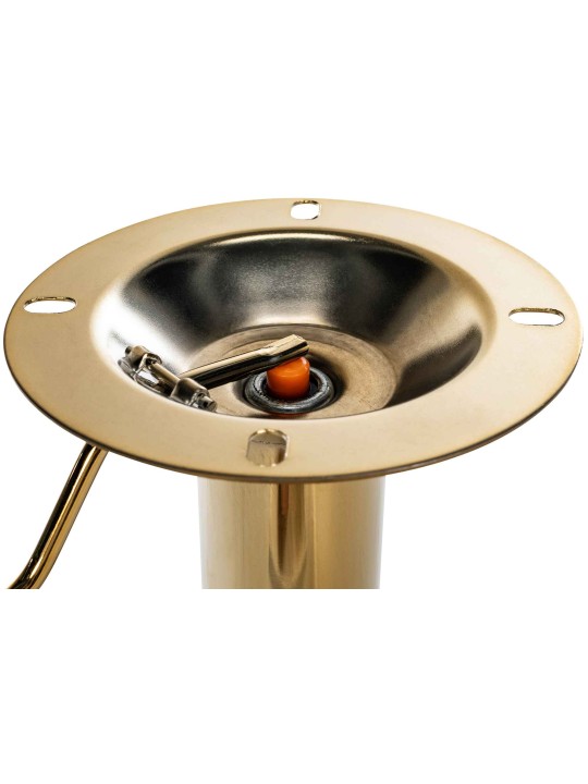 Barstol Braga Gold Velvet, sort