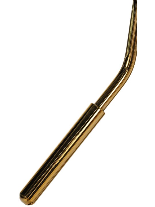 Sæt med 2 barstole Braga Gold Velvet, brun