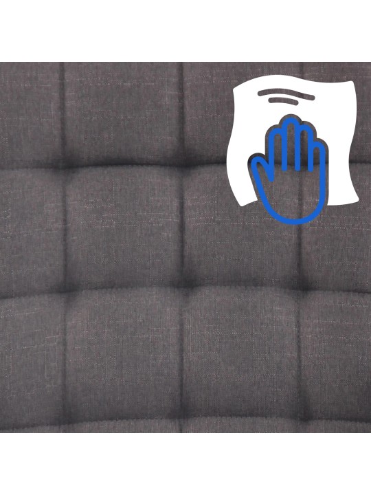 Kontorstol Terni stof, mørkegrå