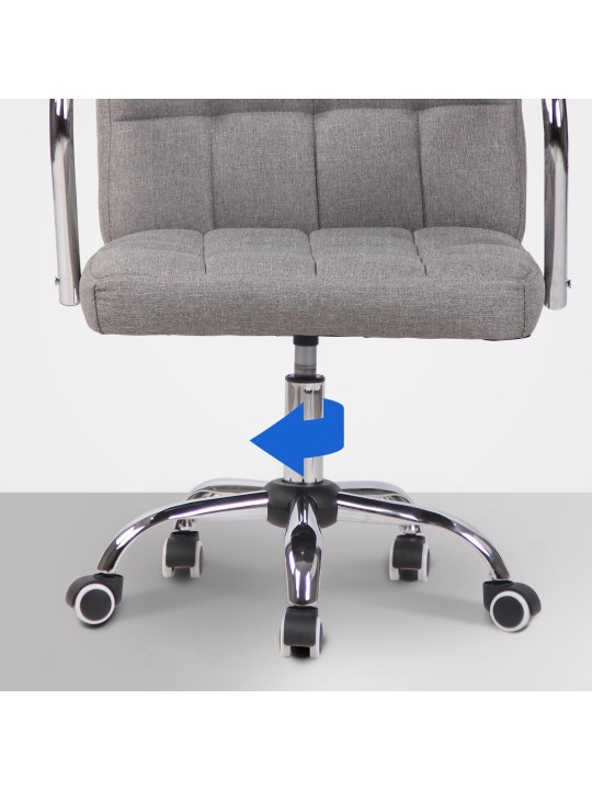 Kontorstol Terni stof, grå Kontorstol Terni stof, grå