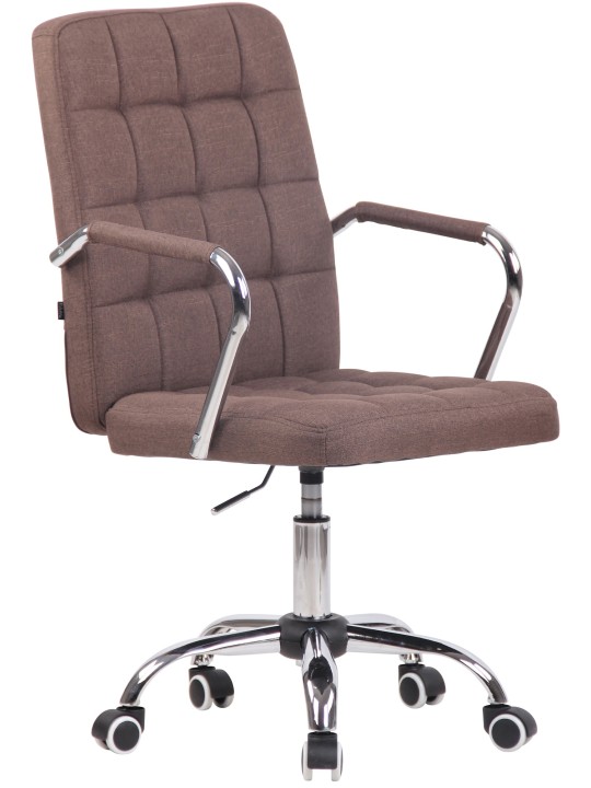 Kontorstol Terni stof, brun