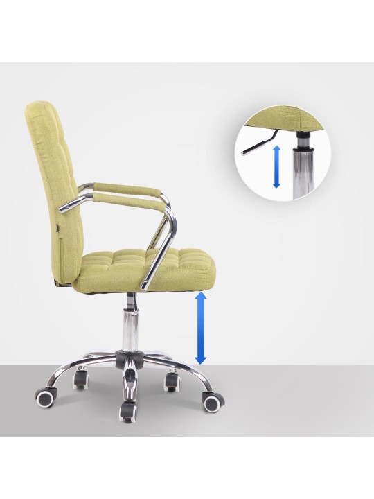 Kontorstol Terni stof, grøn