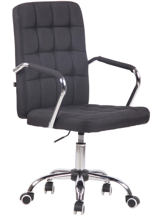 Kontorstol Terni stof, sort