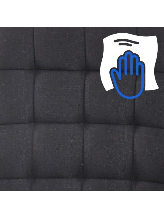 Kontorstol Terni stof, sort