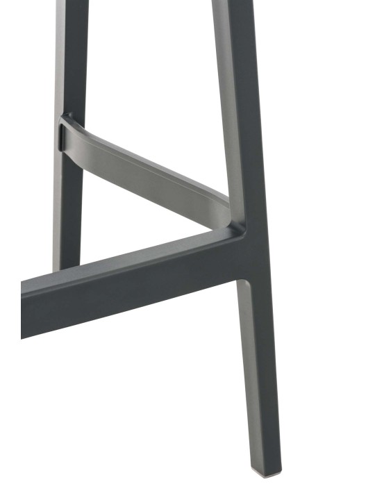 Sæt med 4 barstole Maya, mørkegrå Sæt med 4 barstole Maya, mørkegrå